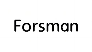 FORSMAN logo
