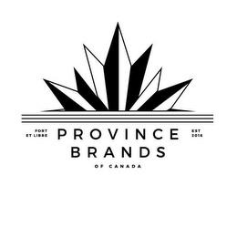 FORT ET LIBRE PROVINCE BRANDS OF CANADAEST 2016 logo