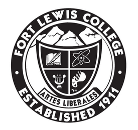 FORT LEWIS COLLEGE ESTABLISHED 1911 ARTES LIBERALES logo