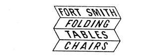 FORT SMITH FOLDING TABLES CHAIRS logo