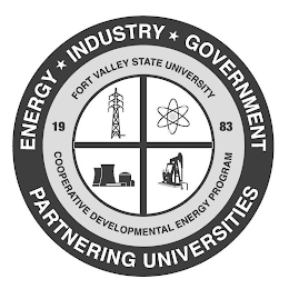 FORT VALLEY STATE UNIVERSITY 1983 COOPERATIVE DEVELOPMENTAL ENERGY PROGRAM   ENERGY INDUSTRY GOVERNMENT PARTNERING UNIVERSITIES logo