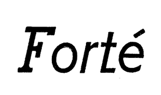FORTE logo