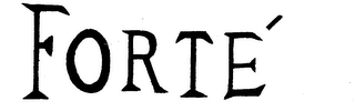 FORTE logo