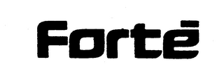 FORTE logo