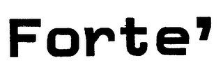 FORTE logo