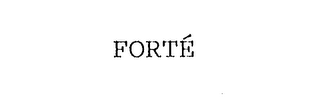 FORTE logo