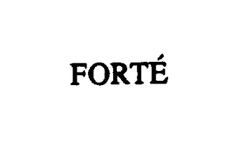 FORTE logo