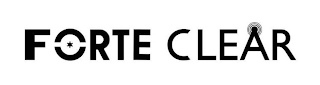 FORTE CLEAR logo