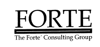 FORTE THE FORTE' CONSULTING GROUP logo