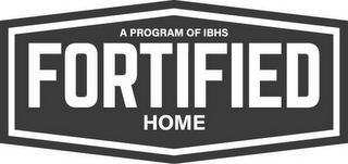 FORTIFIED HOME A PROGRAM OF IBHS logo