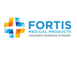 FORTIS MEDICAL PRODUCTS INNOVATIVE SOLUTIONS IN HEALTH logo