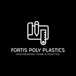FORTIS POLY PLASTICS ENGINEERING FOAM & PLASTICS logo