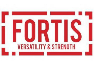 FORTIS VERSATILITY & STRENGTH logo
