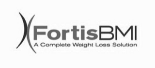 FORTISBMI A COMPLETE WEIGHT LOSS SOLUTION logo