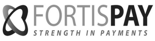 FORTISPAY STRENGTH IN PAYMENTS logo