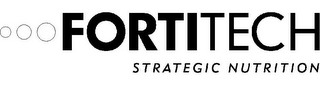 FORTITECH STRATEGIC NUTRITION logo