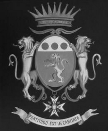 FORTITUDO EST IN CARITATE logo