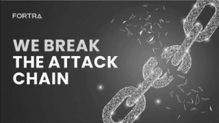 FORTRA WE BREAK THE ATTACK CHAIN logo