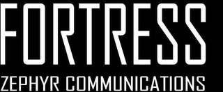 FORTRESS ZEPHYR COMMUNICATIONS logo