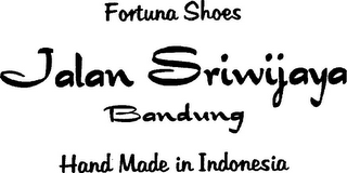 FORTUNA SHOES JALAN SRIWIJAYA BANDUNG HAND MADE IN INDONESIA logo