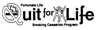 FORTUNATE LIFE QUIT FOR LIFE SMOKING CESSATION PROGRAM logo