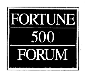 FORTUNE 500 FORUM logo