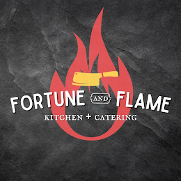 FORTUNE AND FLAME KITCHEN + CATERING logo