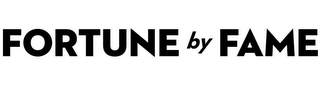 FORTUNE BY FAME logo