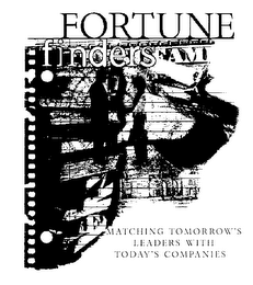 FORTUNE FINDERS MATCHING TOMORROW'S LEADERS WITH TODAY'S COMPANIES logo