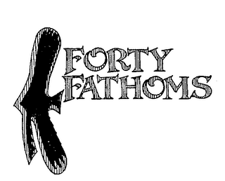 FORTY FATHOMS logo