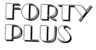 FORTY PLUS logo