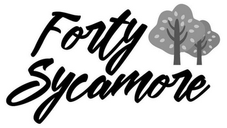 FORTY SYCAMORE logo