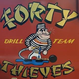 FORTY THIEVES DRILL TEAM FORTY THIEVES logo