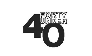 FORTY UNDER 40 logo