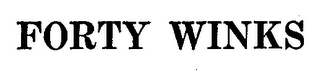 FORTY WINKS logo