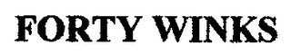 FORTY WINKS logo