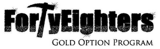 FORTYEIGHTERS GOLD OPTIONS PROGRAM logo