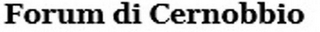 FORUM DI CERNOBBIO logo