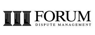 FORUM DISPUTE MANAGEMENT logo