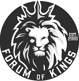 FORUM OF KINGS EST. 2018 logo
