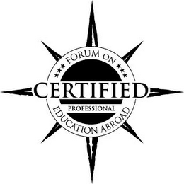 FORUM ON EDUCATION ABROAD CERTIFIED PROFESSIONAL logo