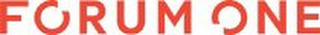 FORUM ONE logo