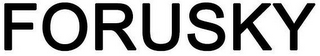FORUSKY logo