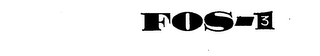 FOS-3 1 logo