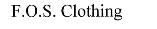 F.O.S. CLOTHING logo