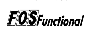 FOS FUNCTIONAL logo