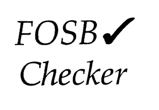 FOSB CHECKER