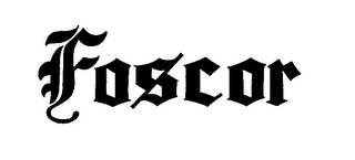 FOSCOR logo