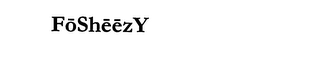 FOSHEEZY logo