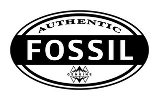 FOSSIL GENUINE AUTHENTIC logo